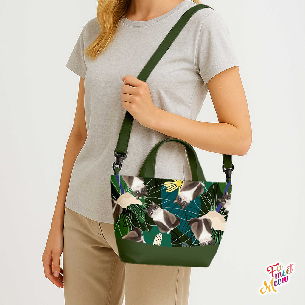 2-Way Tote Bag - Lotus