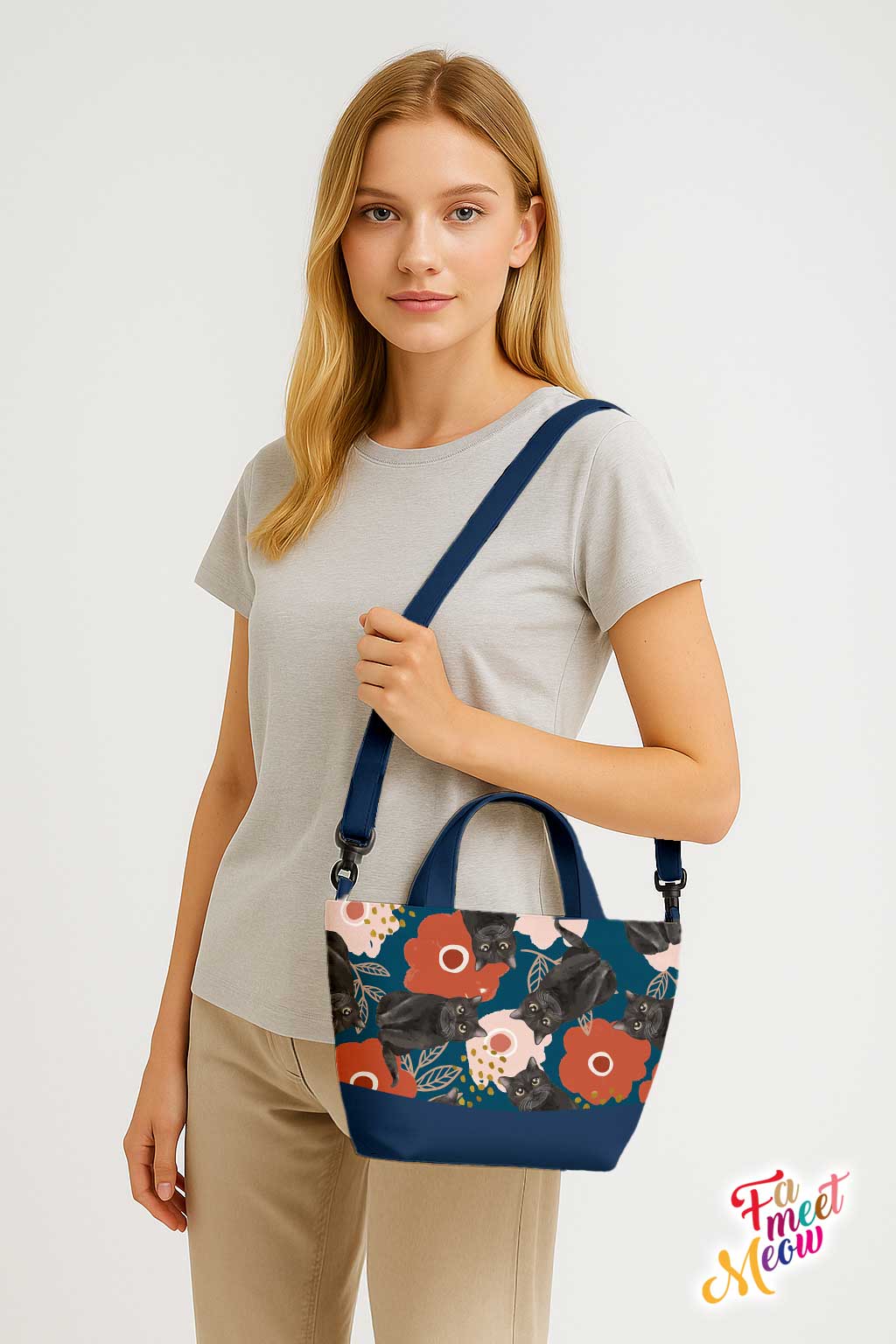 2-Way Tote Bag - Bunga Raya