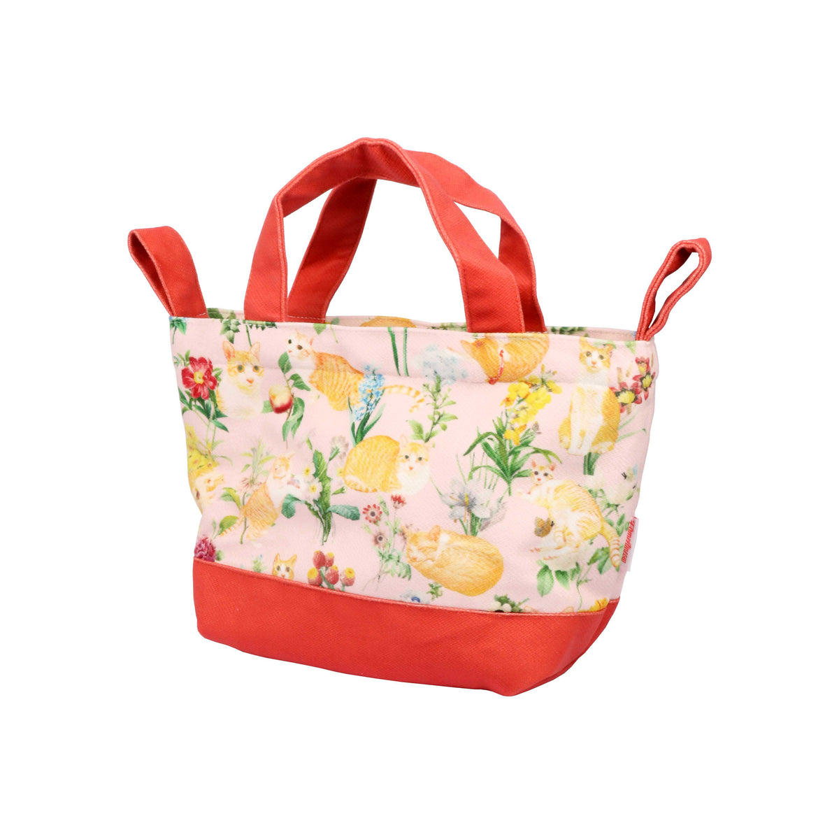 2-Way Tote Bag - Floral (Pink)