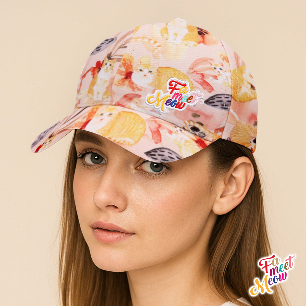 Baseball Cap - Daisy in the sunset