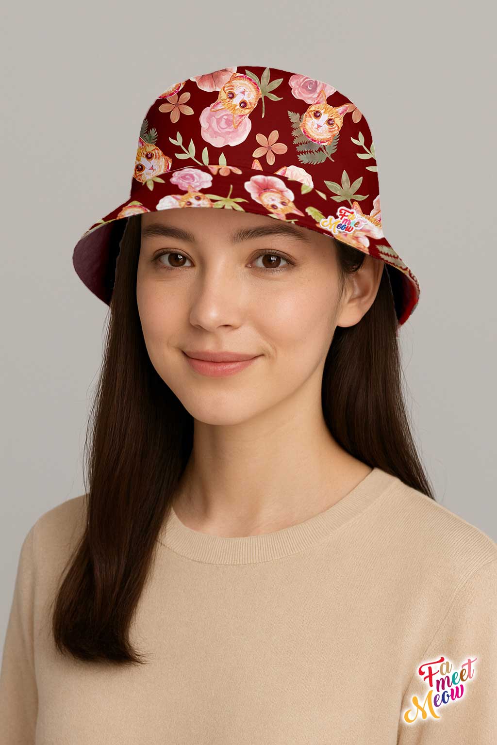 Double-sided Bucket Hat - Autumn