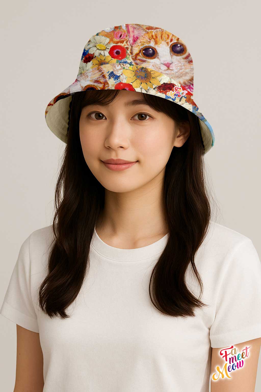 Double-sided Bucket Hat - Paint