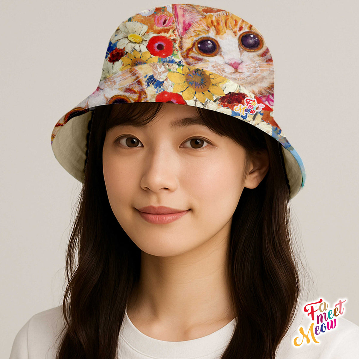 Double-sided Bucket Hat - Paint