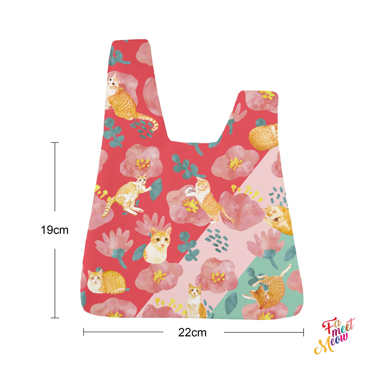 Knot Bag - Coneflowers