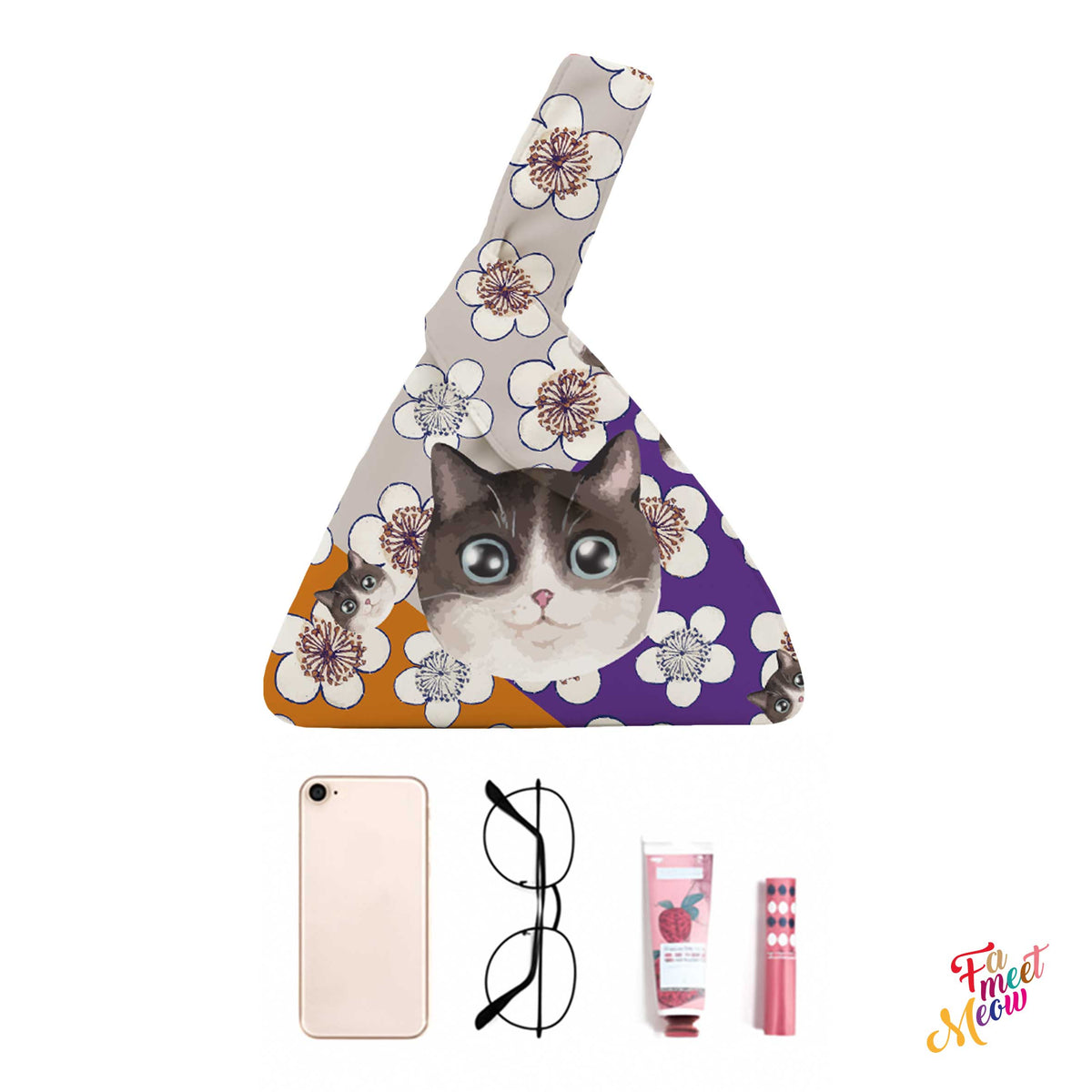 Knot Bag - Plum Blossom