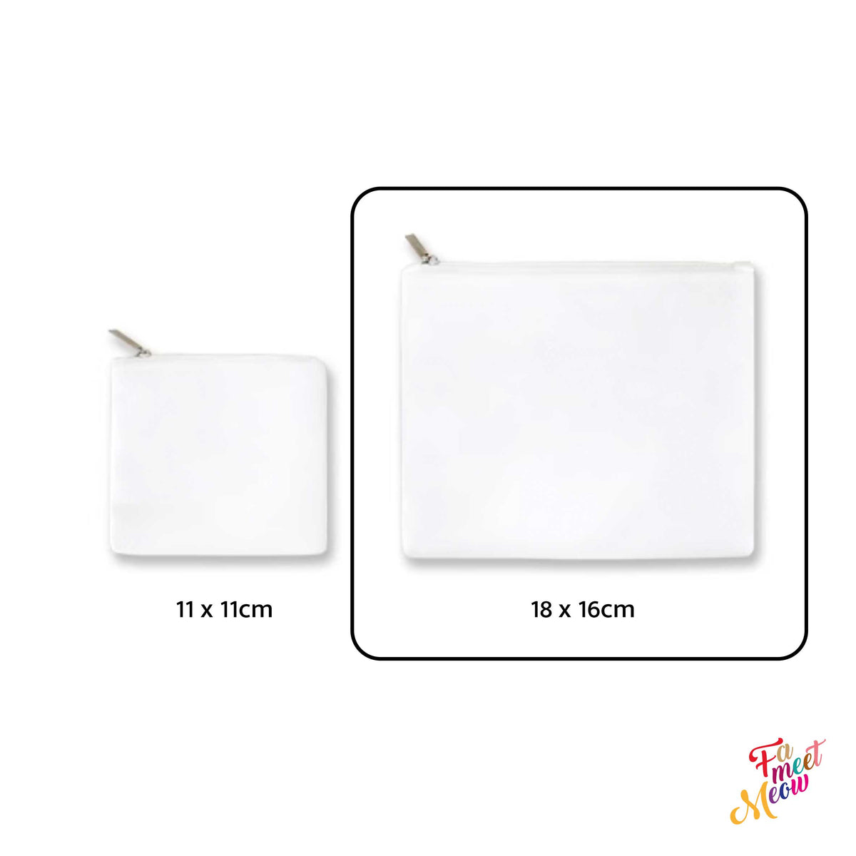 Medium Coin Pouch - Hamamatsu (White)