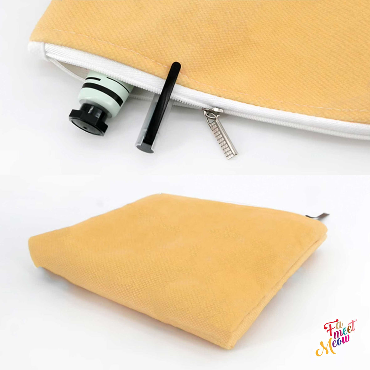 Medium Coin Pouch - Hamamatsu (White)