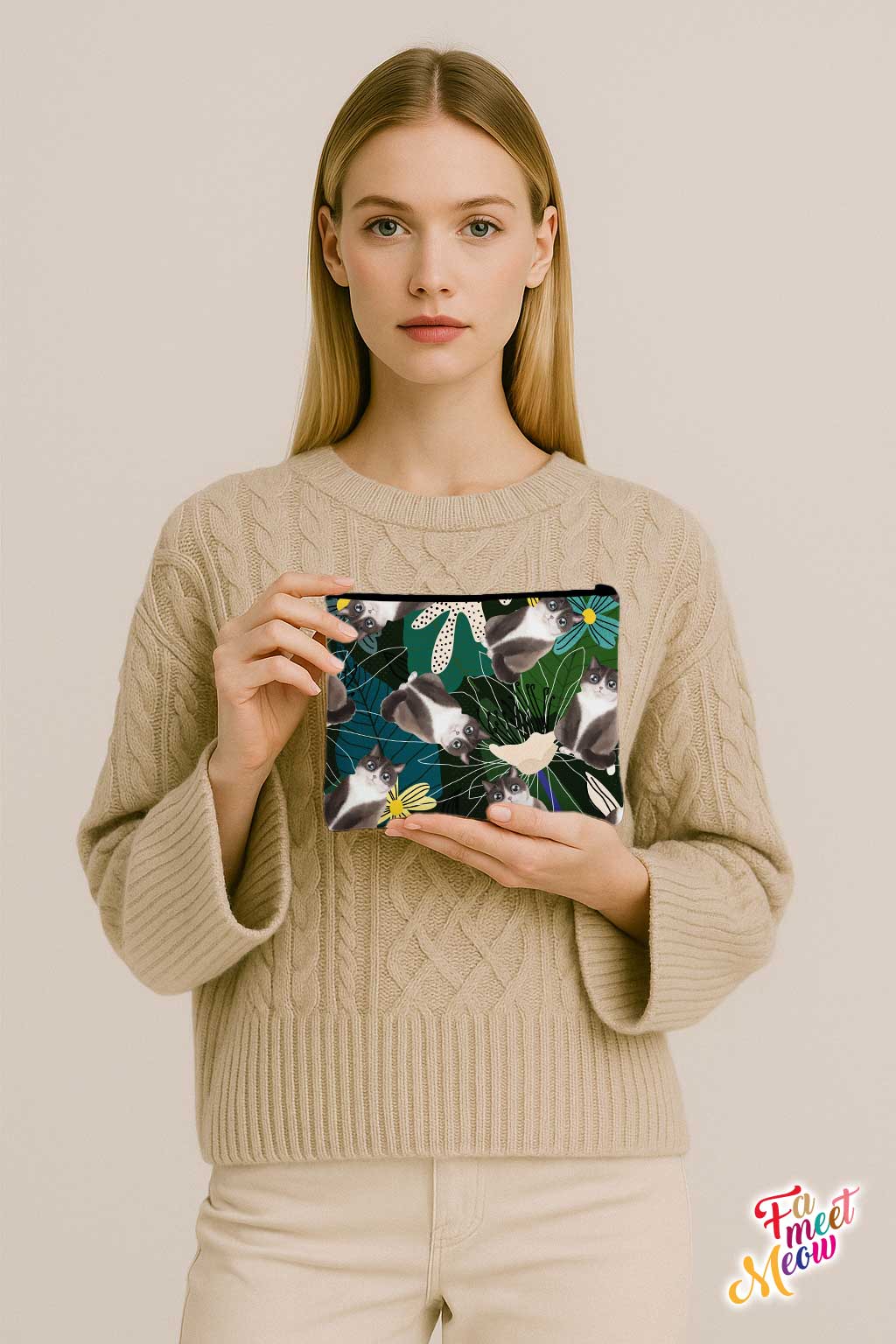 Medium Coin Pouch - Lotus