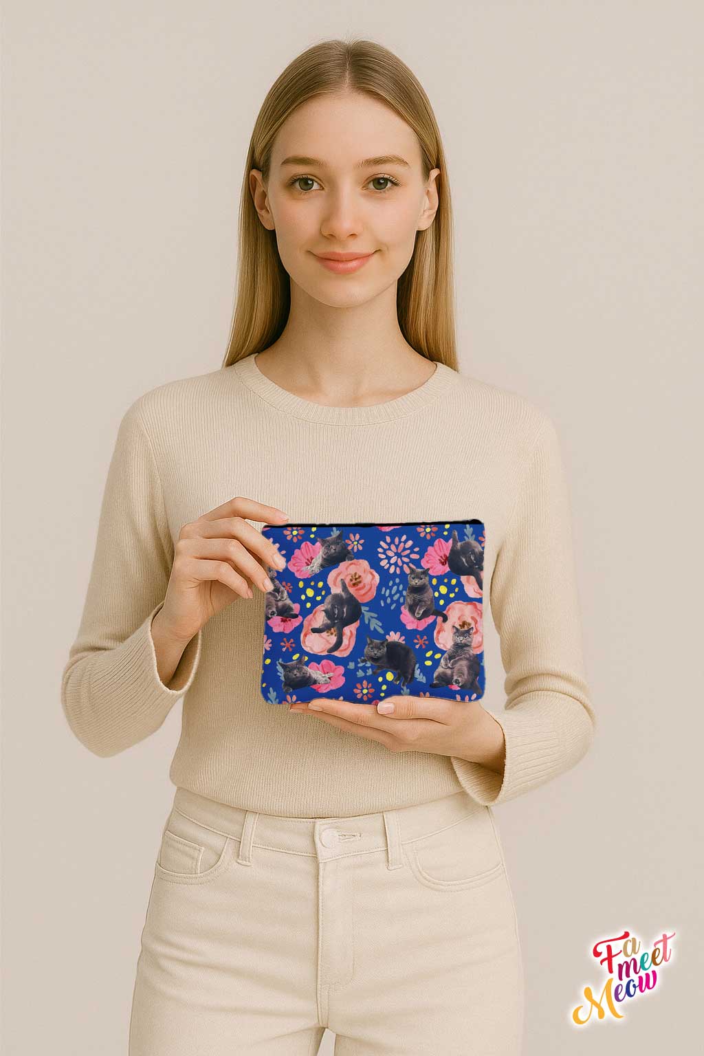 Medium Coin Pouch - Tenjin (British Blue)