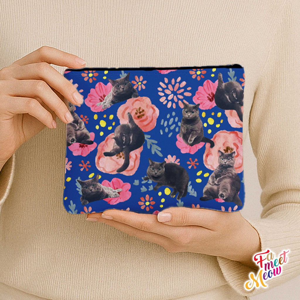 Medium Coin Pouch - Tenjin (British Blue)
