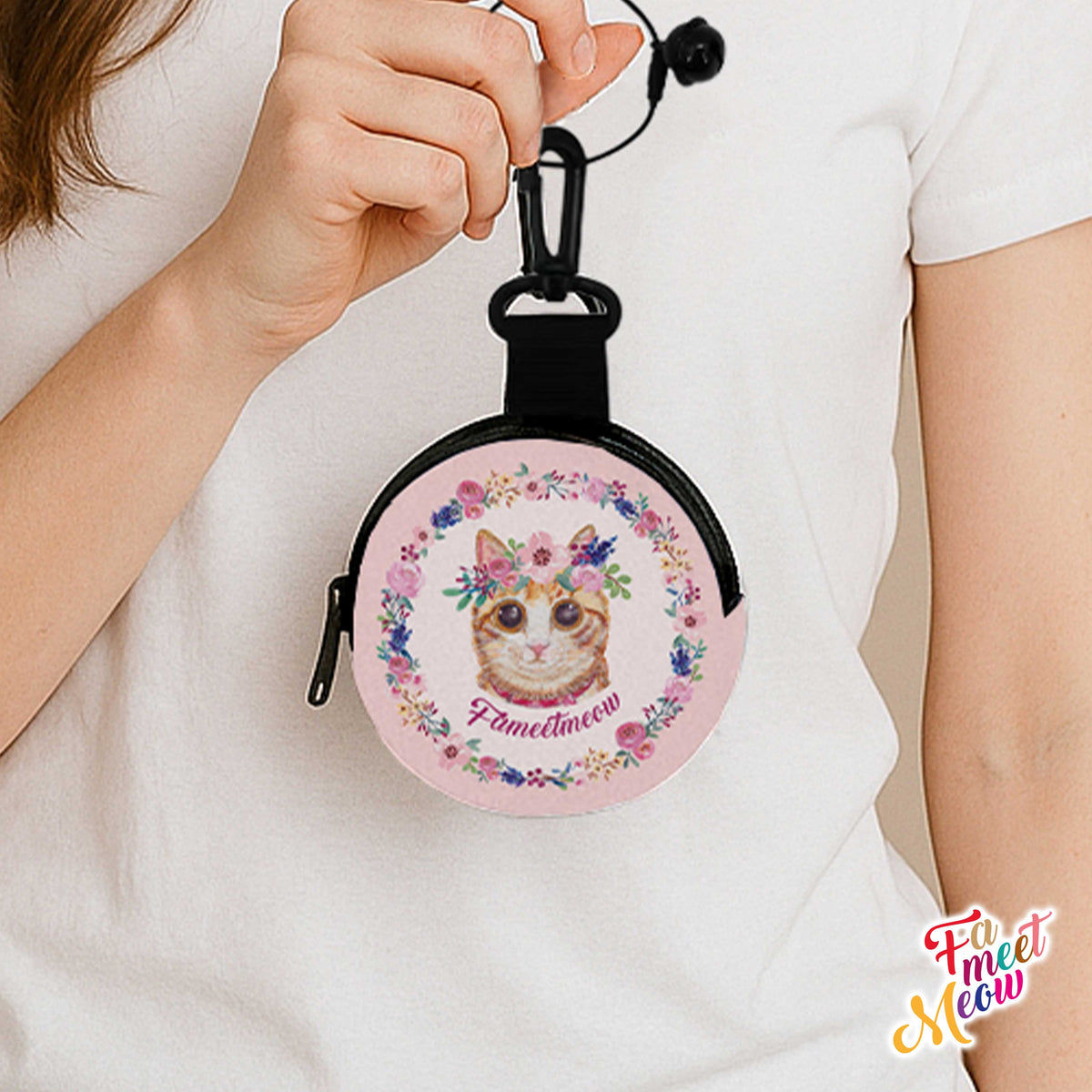 Round Coin Purse - Classic (Pink)