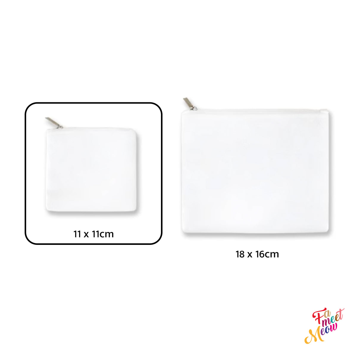 Small Coin Pouch - Hamamatsu (White)