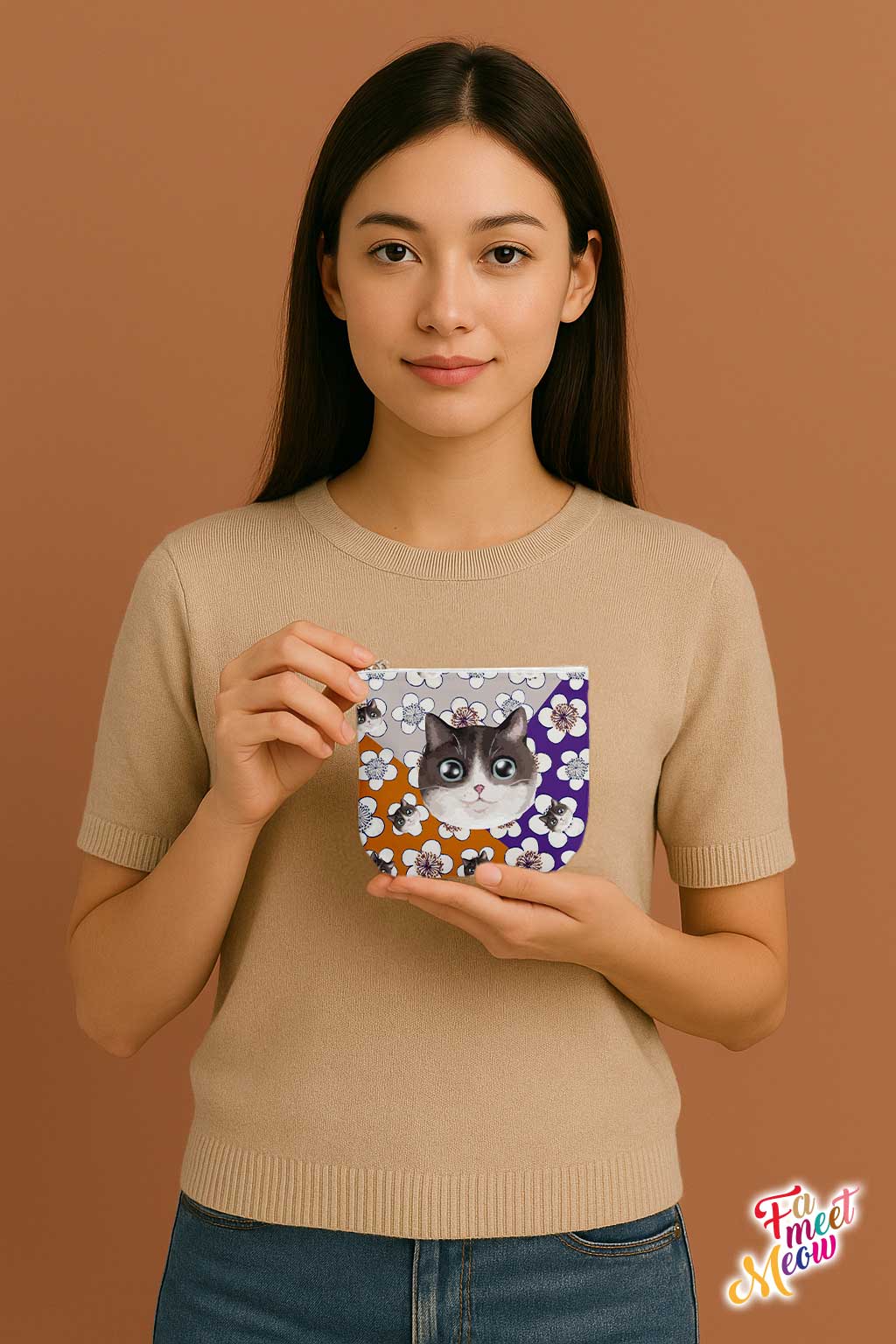 Small Coin Pouch - Plum Blossom