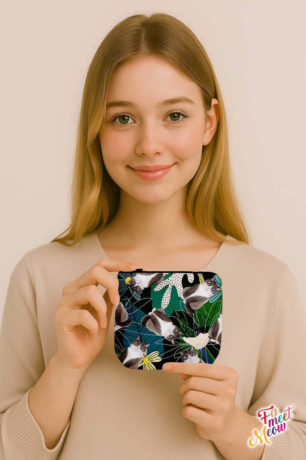 Small Coin Pouch - Lotus