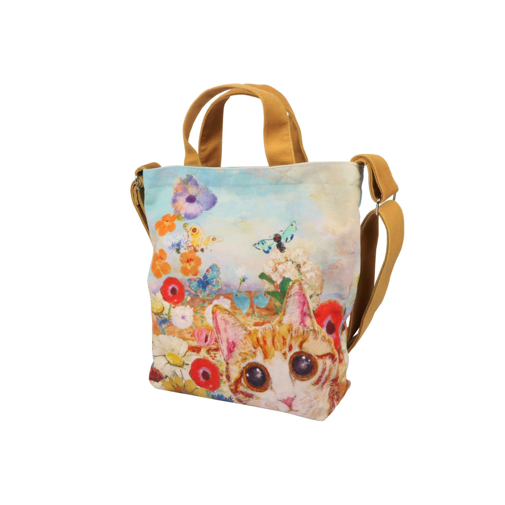 Cross-body Tote Bag - Paint