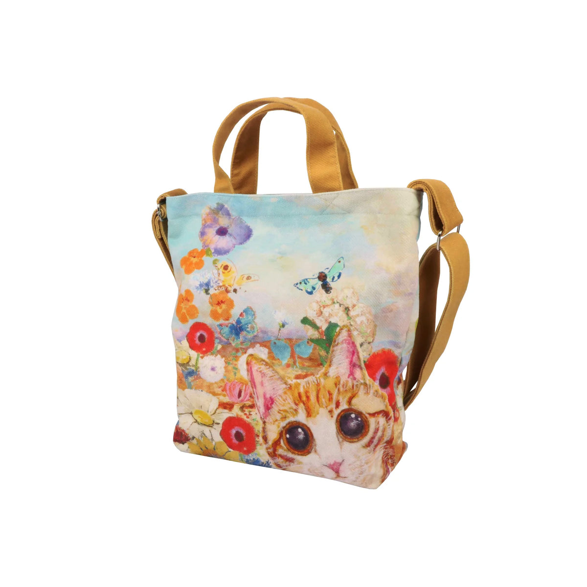 Cross-body Tote Bag - Paint