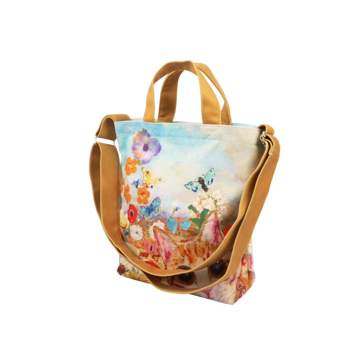 Cross-body Tote Bag - Paint
