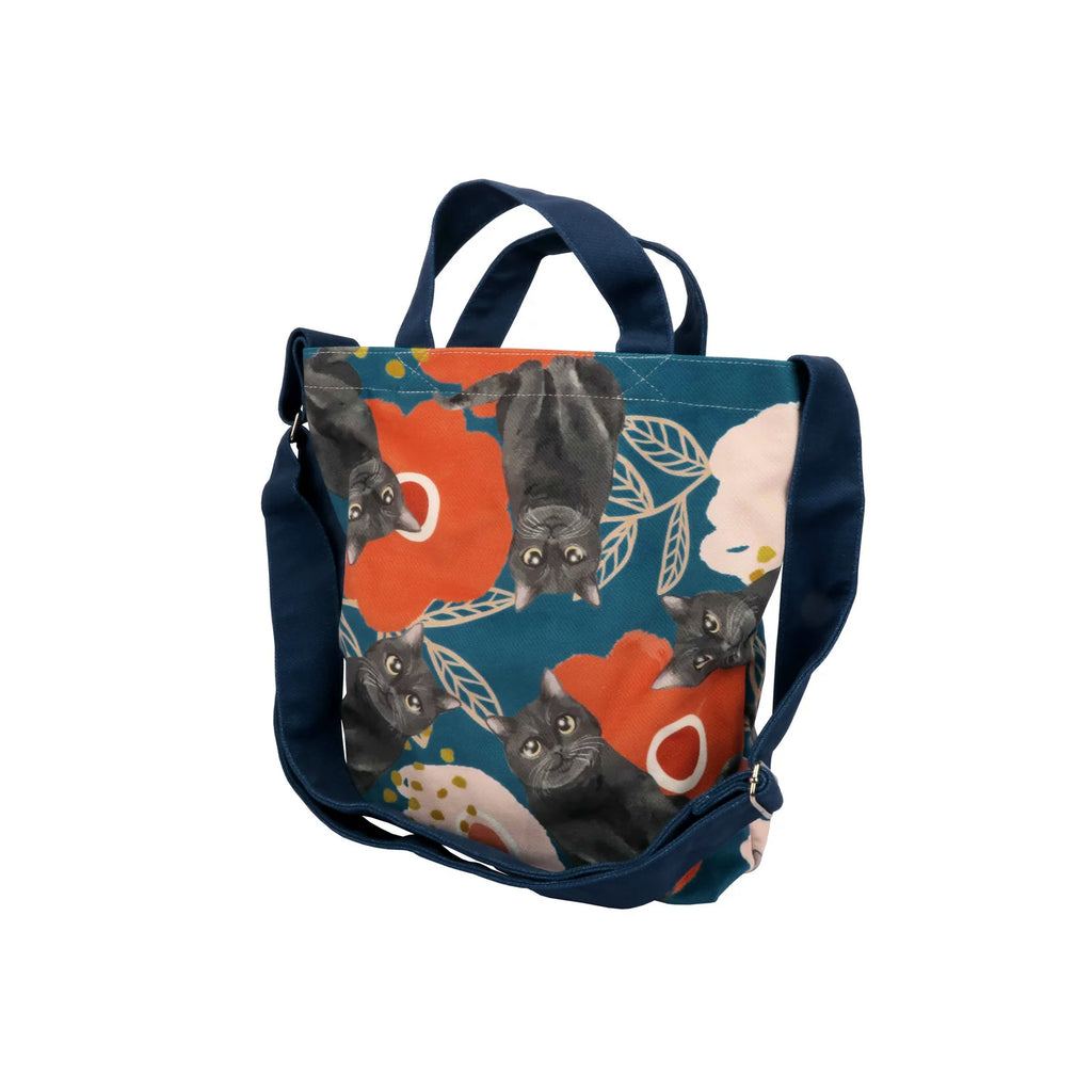 Cross-body Tote Bag - Bunga Raya