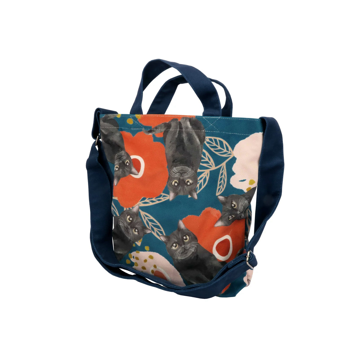 Cross-body Tote Bag - Bunga Raya