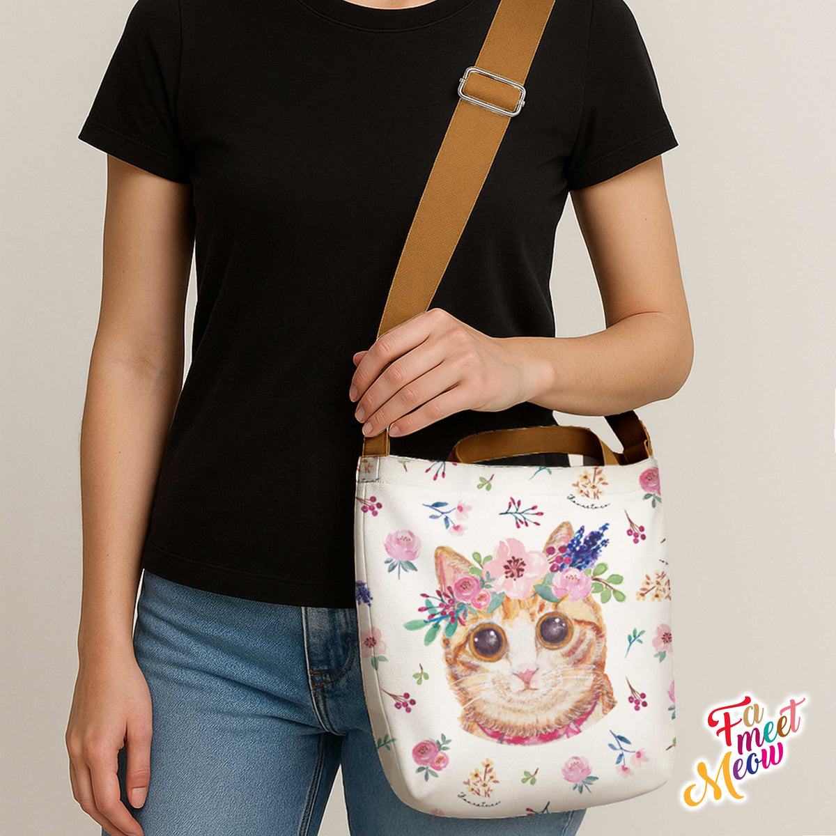 Cross-body Tote Bag - Classic