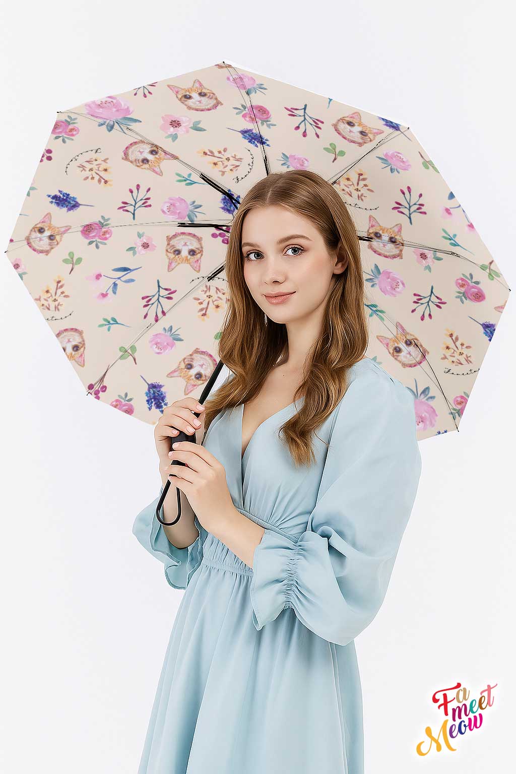 Compact Umbrella - Classic (Beige)
