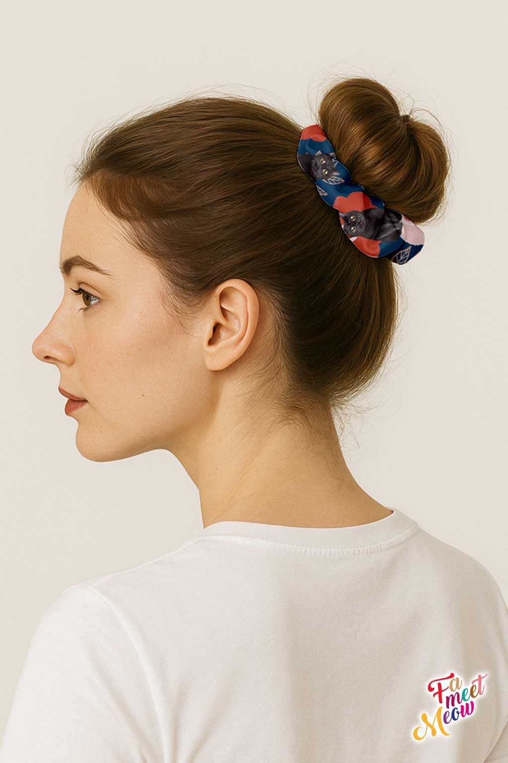 Hair Scrunchie - Bunga Raya