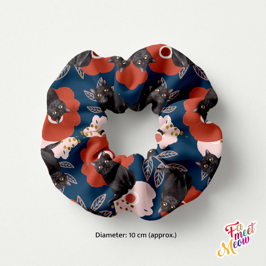Hair Scrunchie - Bunga Raya