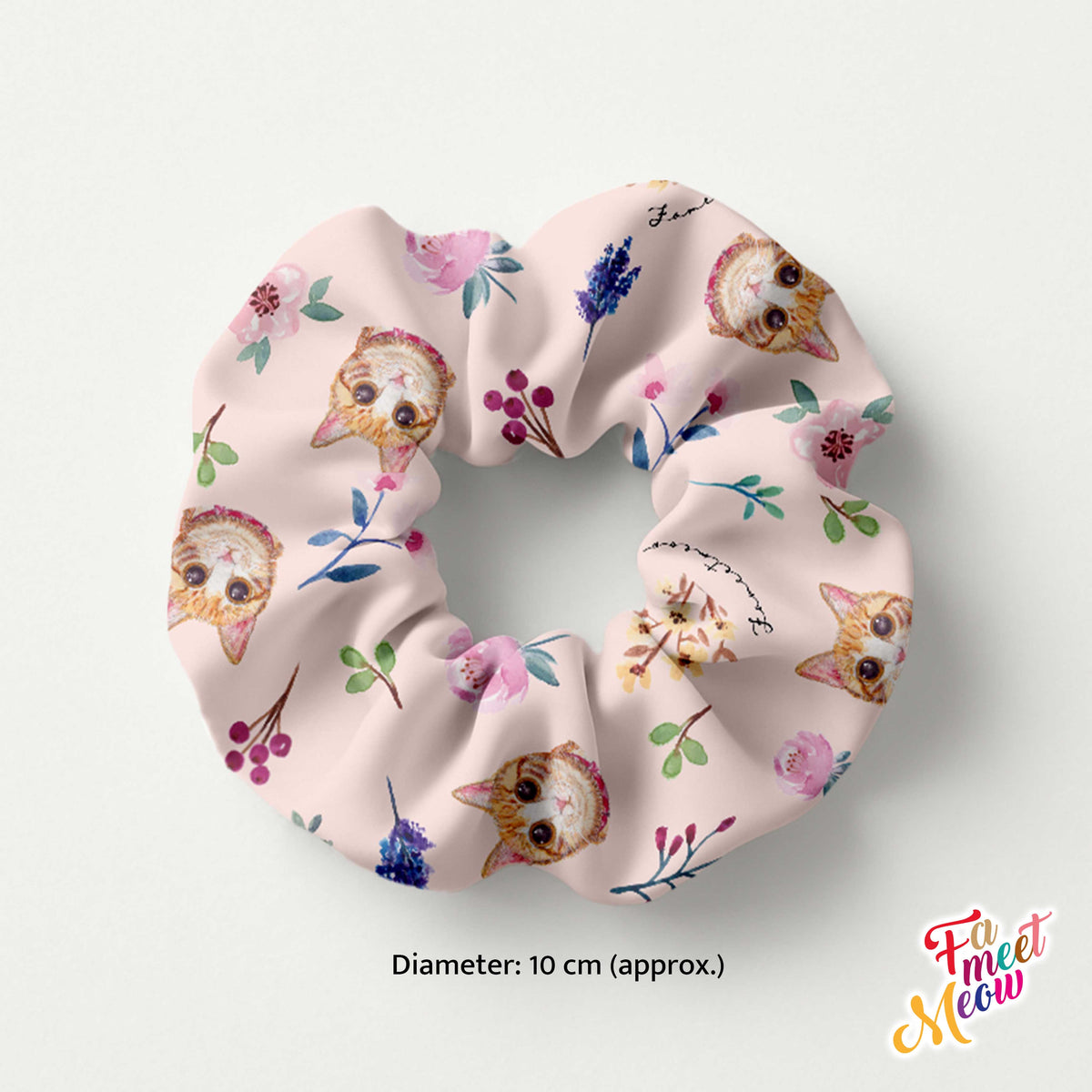 Hair Scrunchie - Classic (Pink)