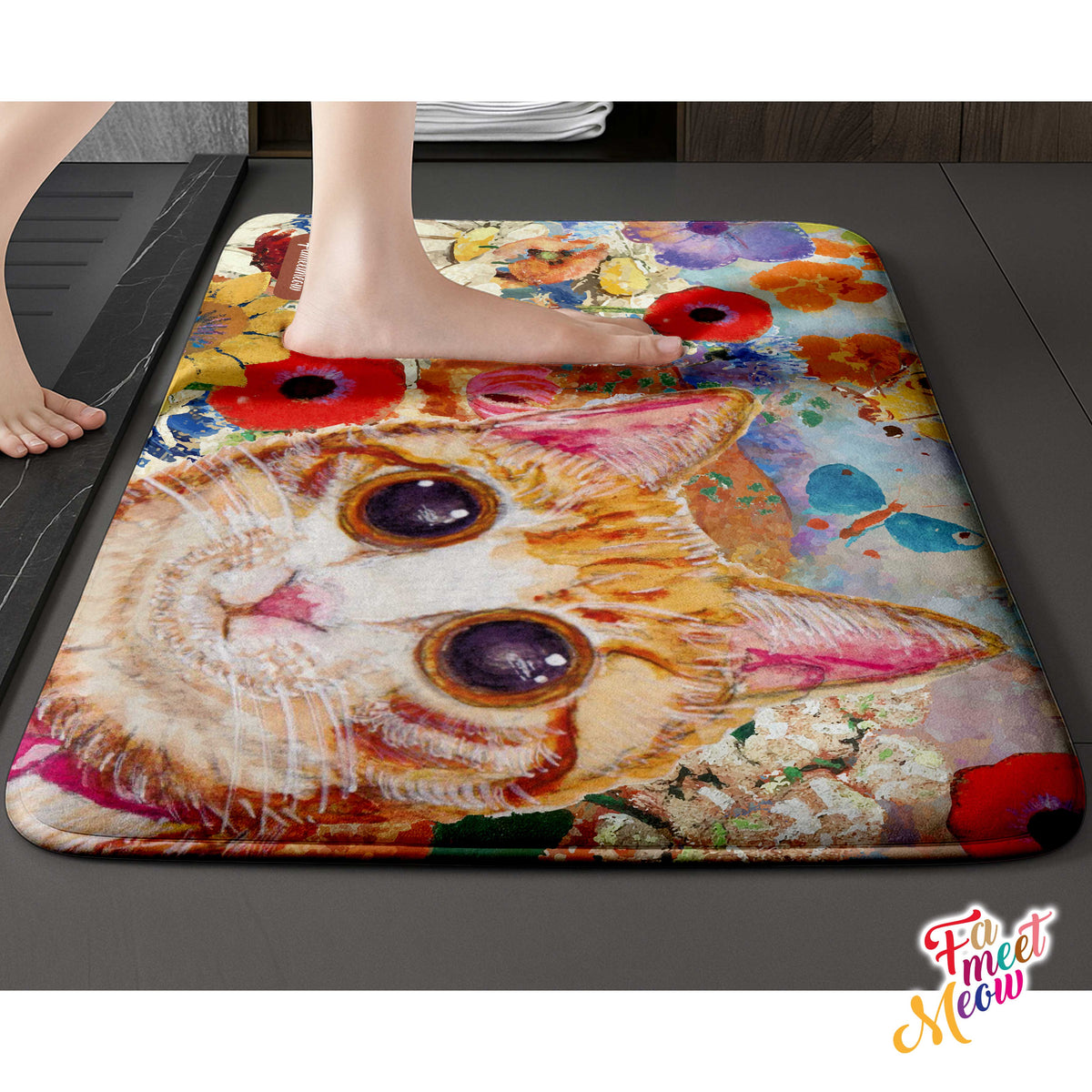Indoor Door Mat - Paint