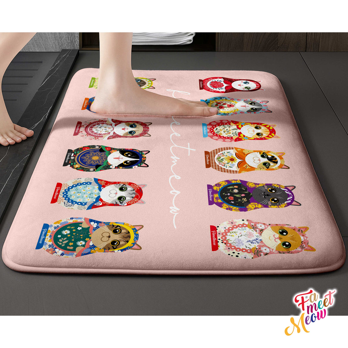 Indoor Door Mat - Matryoshka