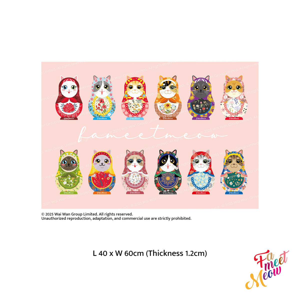 Indoor Door Mat - Matryoshka