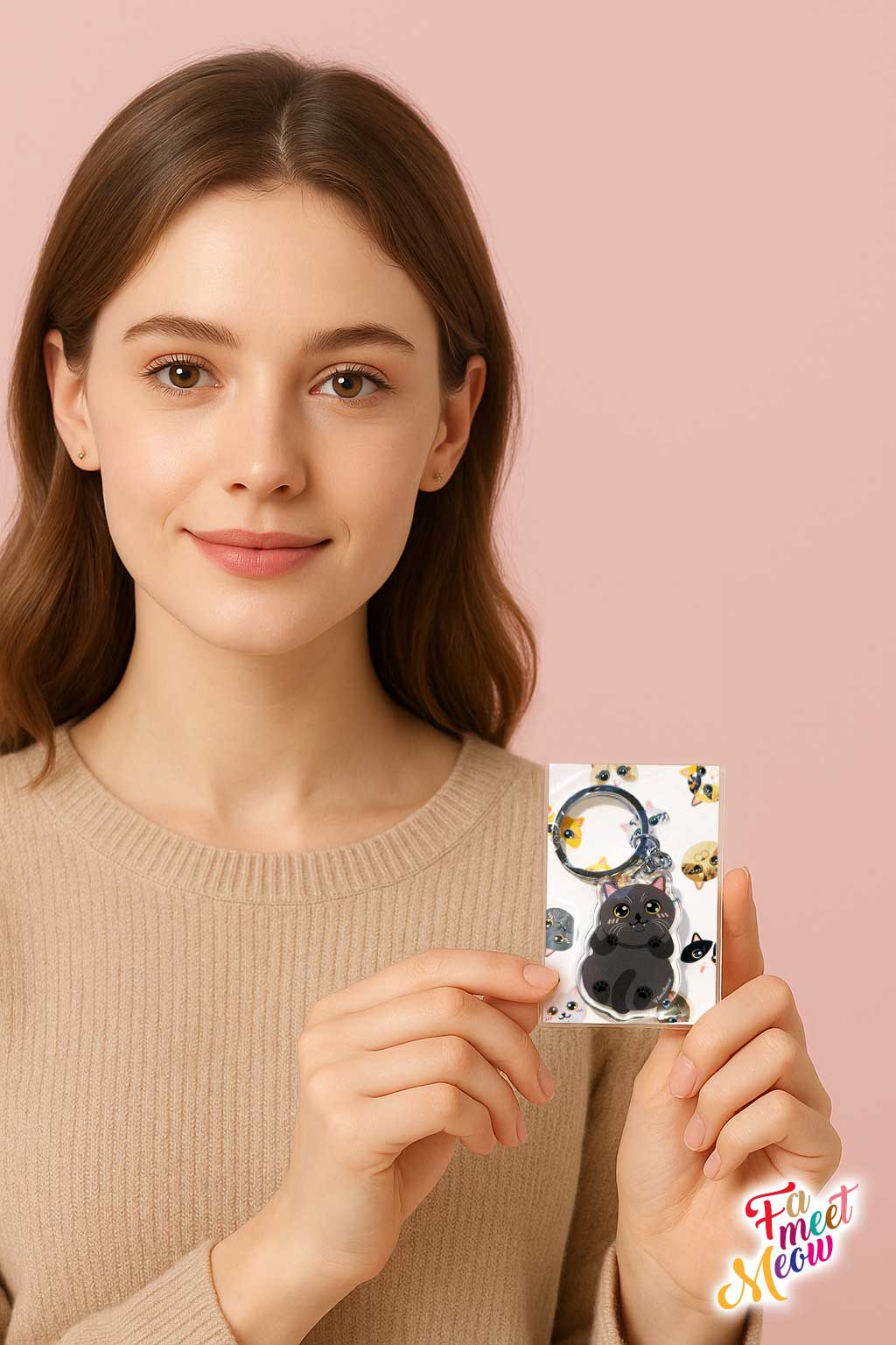 Keyring - Blue British Shorthair