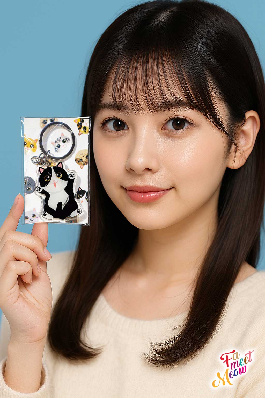 Keyring - Black & White