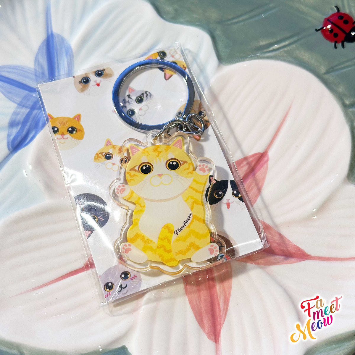 Keyring - Ginger Tabby