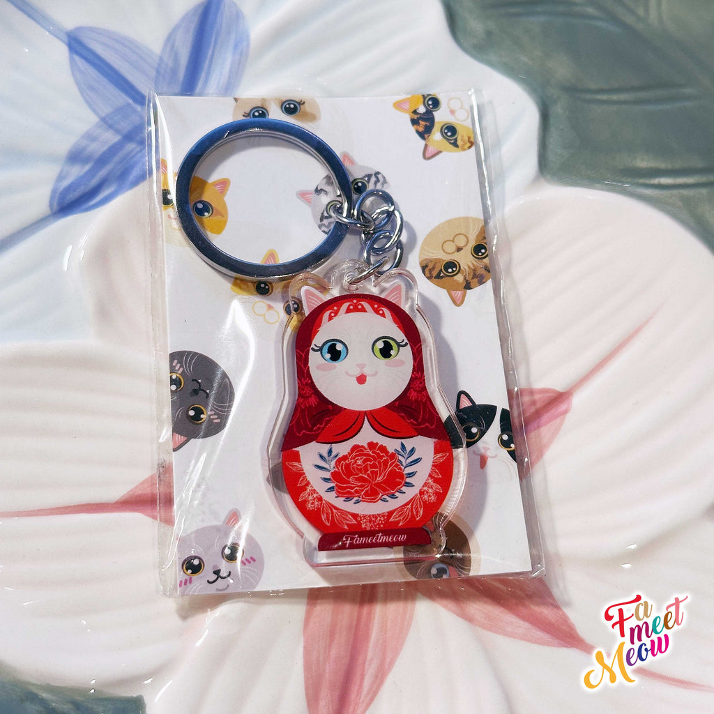 Keyring - Matryoshka White
