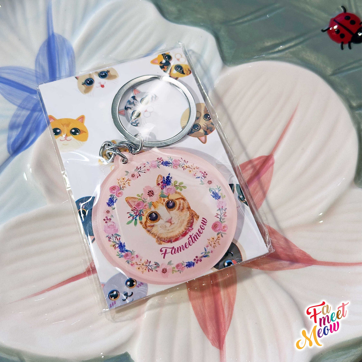 Keyring - Classic (Pink)