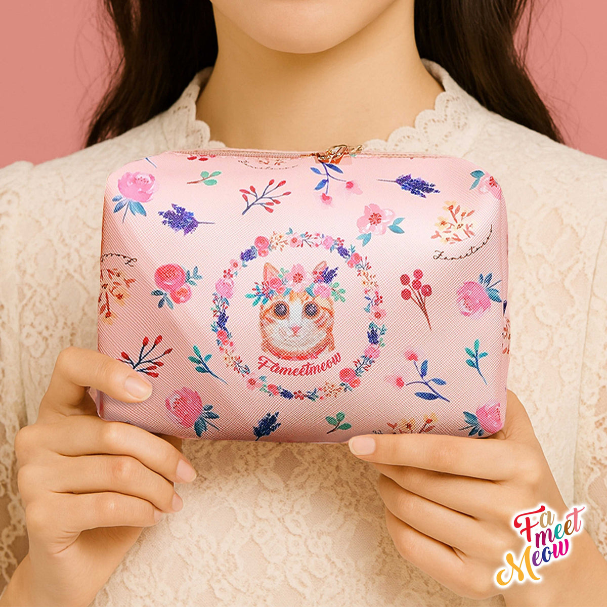 Cosmetic Pouch - Classic (Pink)