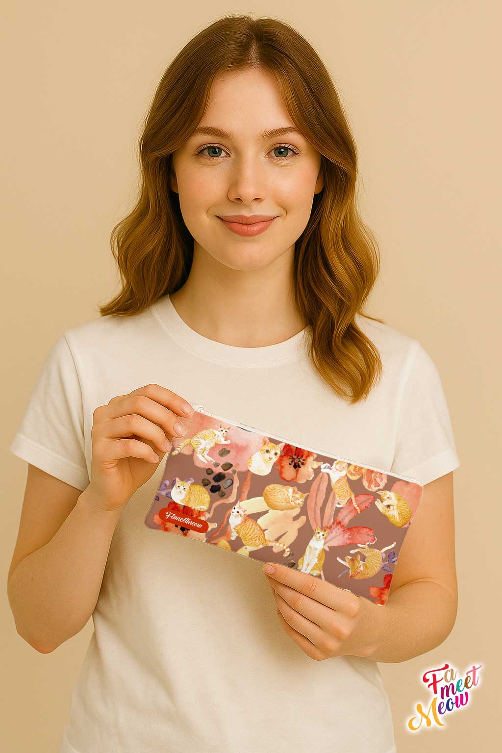 Pencil Case - Daisy in the sunset