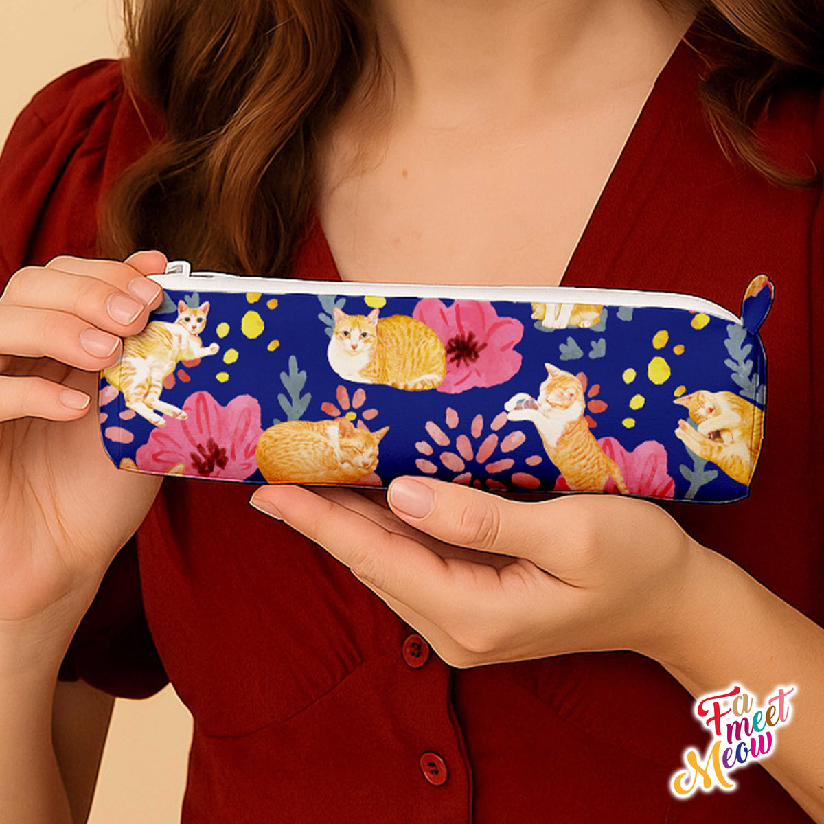Square Pencil Case - Tenjin
