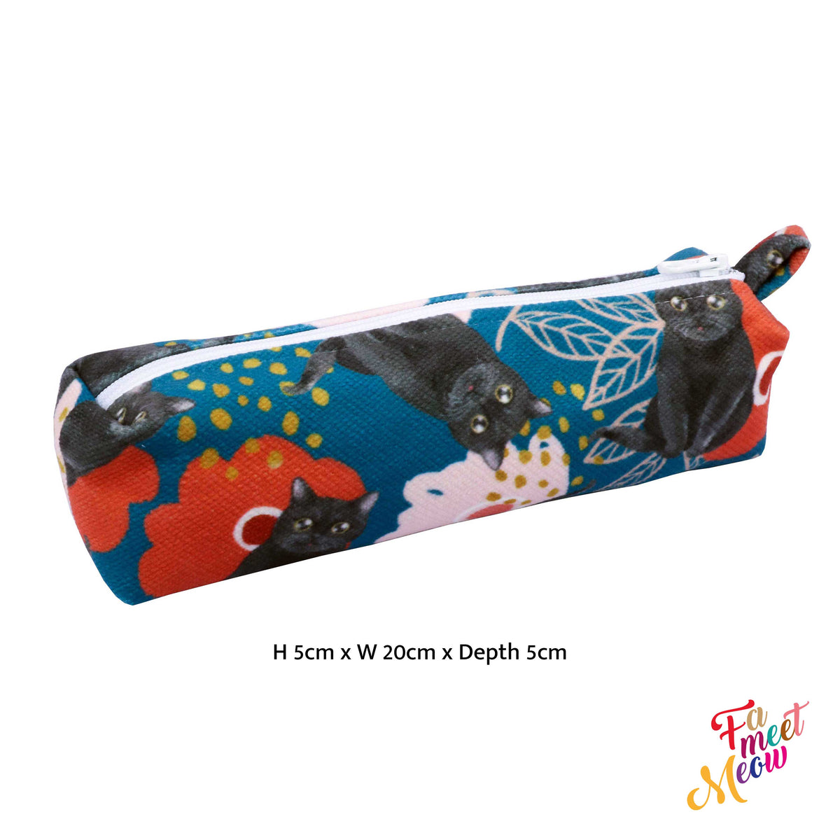 Square Pencil Case - Bunga Raya