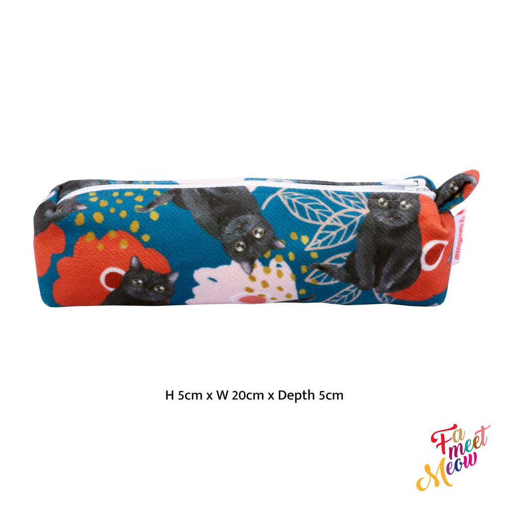 Square Pencil Case - Bunga Raya