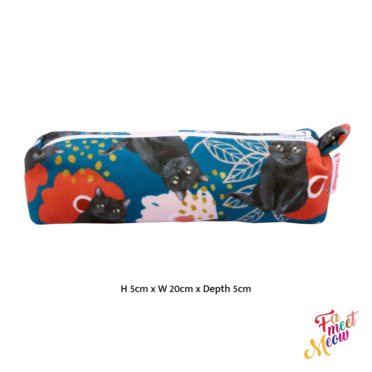 Square Pencil Case - Bunga Raya