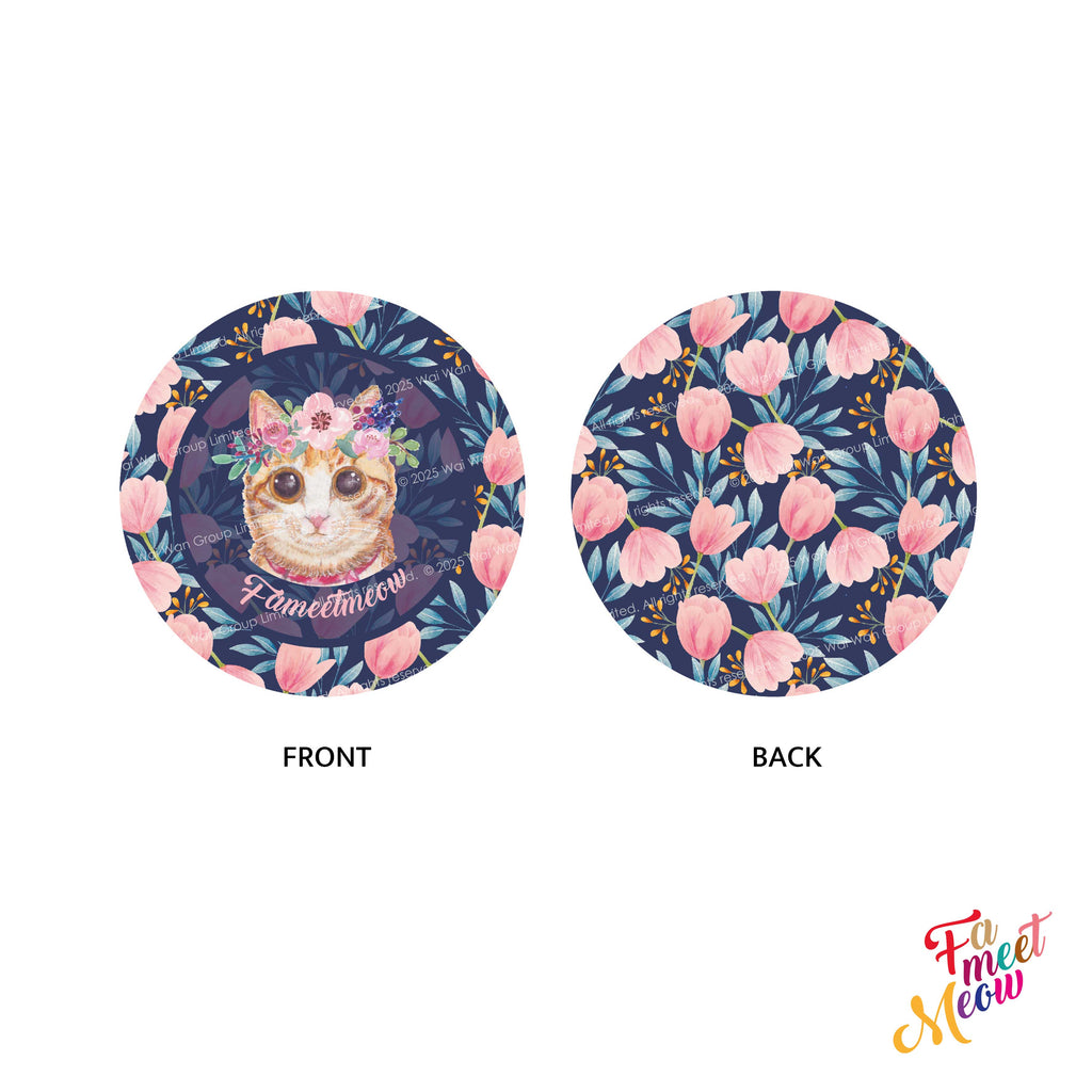 Pocket Mirror - Tulips