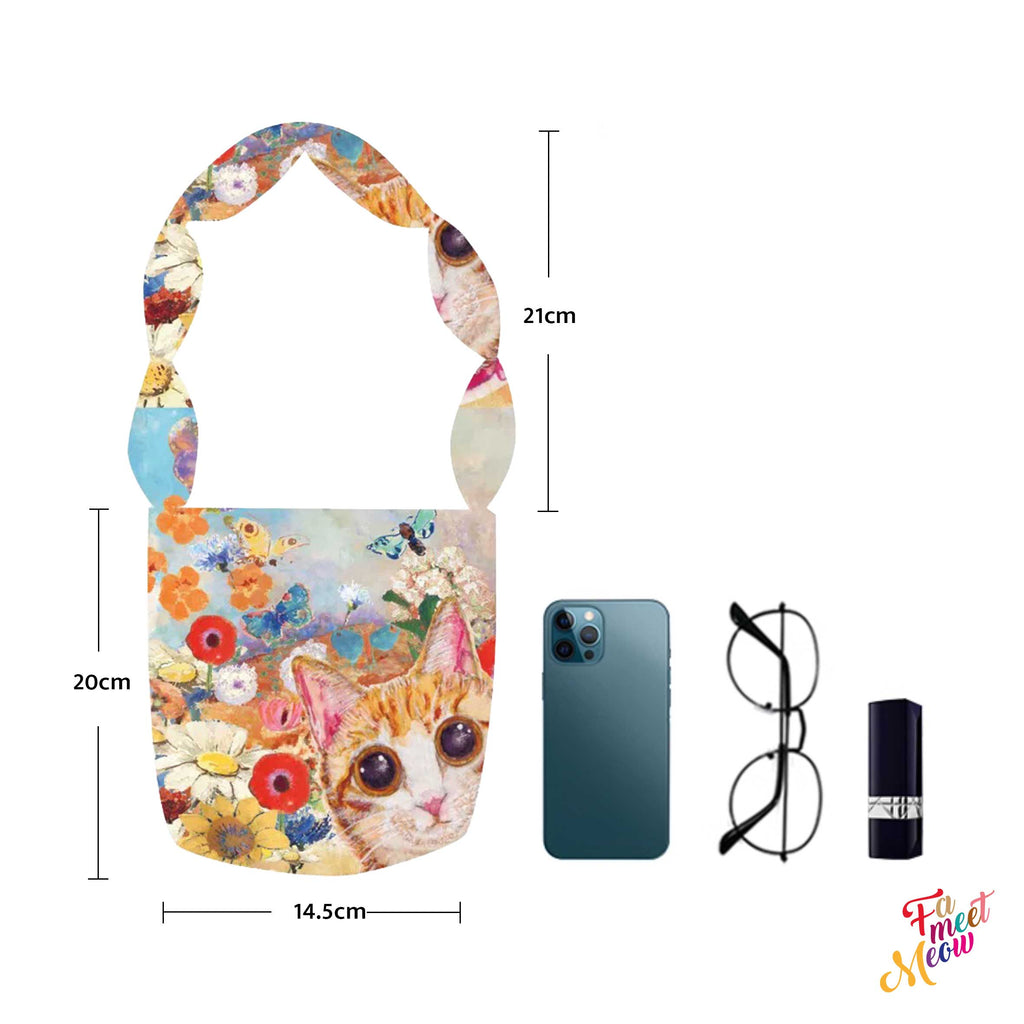 Shoulder Bucket Bag - Paint