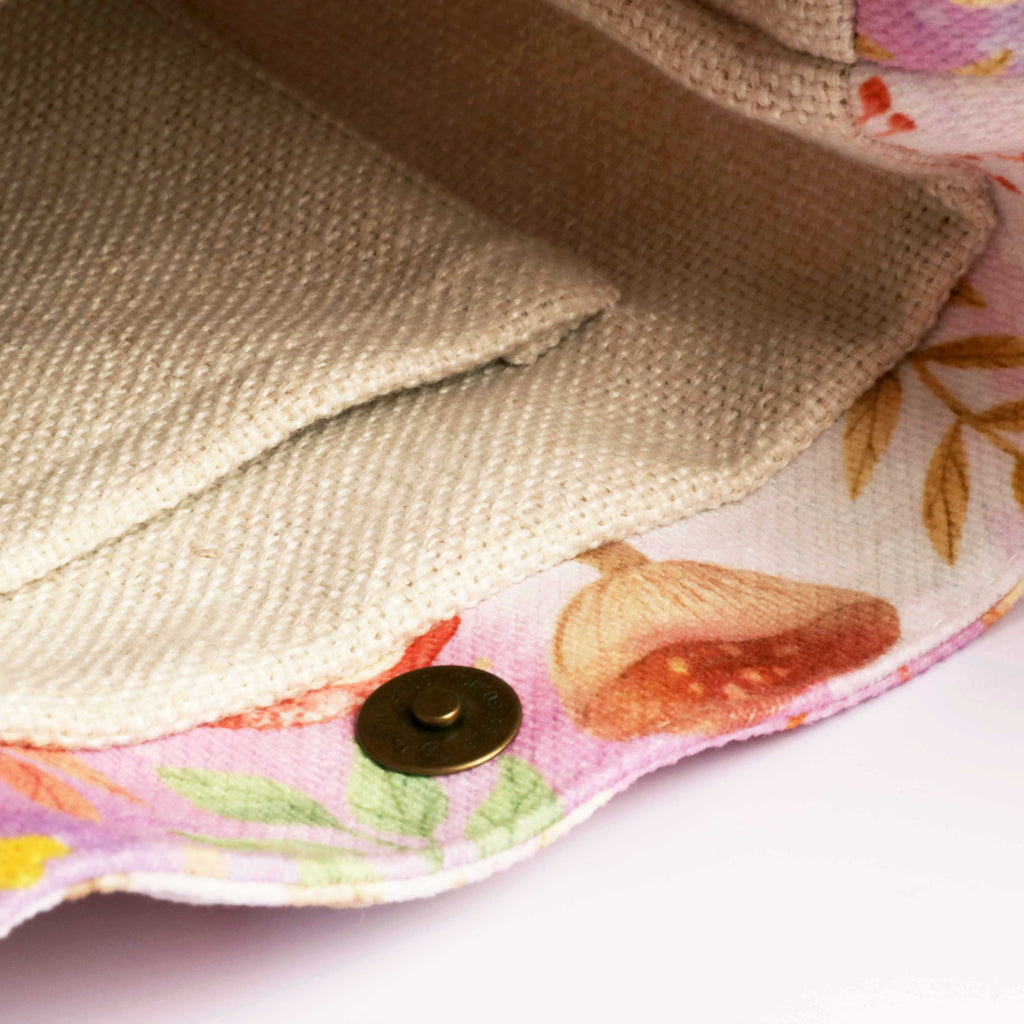 Shoulder Bucket Bag - Mushroom (Pink)