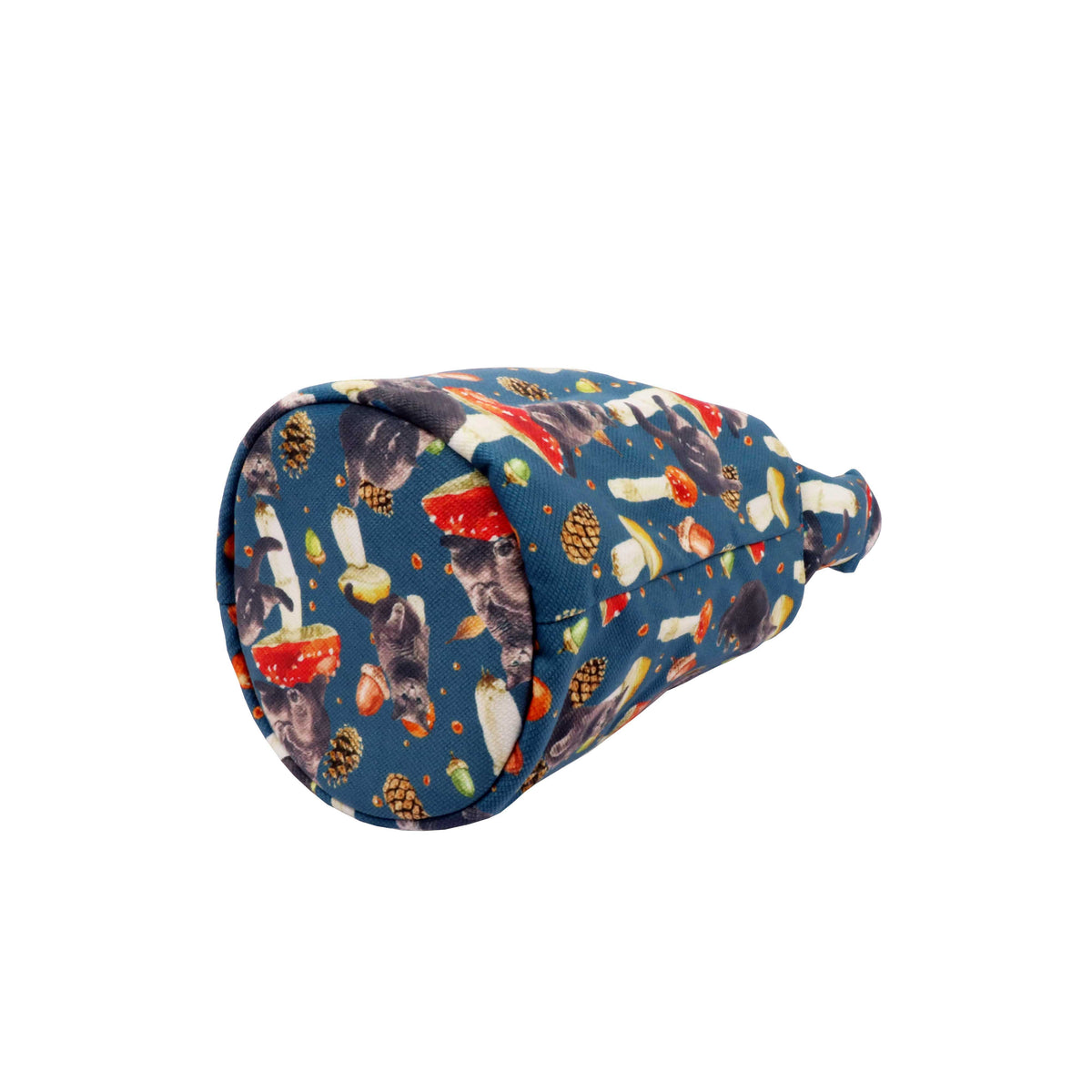 Shoulder Bucket Bag - Mushroom (Navy Blue)