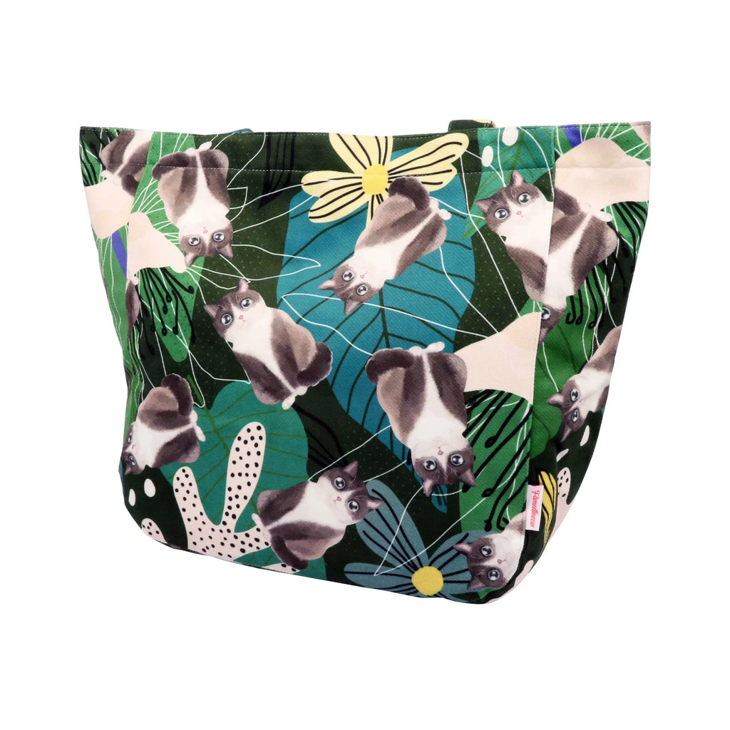 Shoulder Tote Bag - Lotus