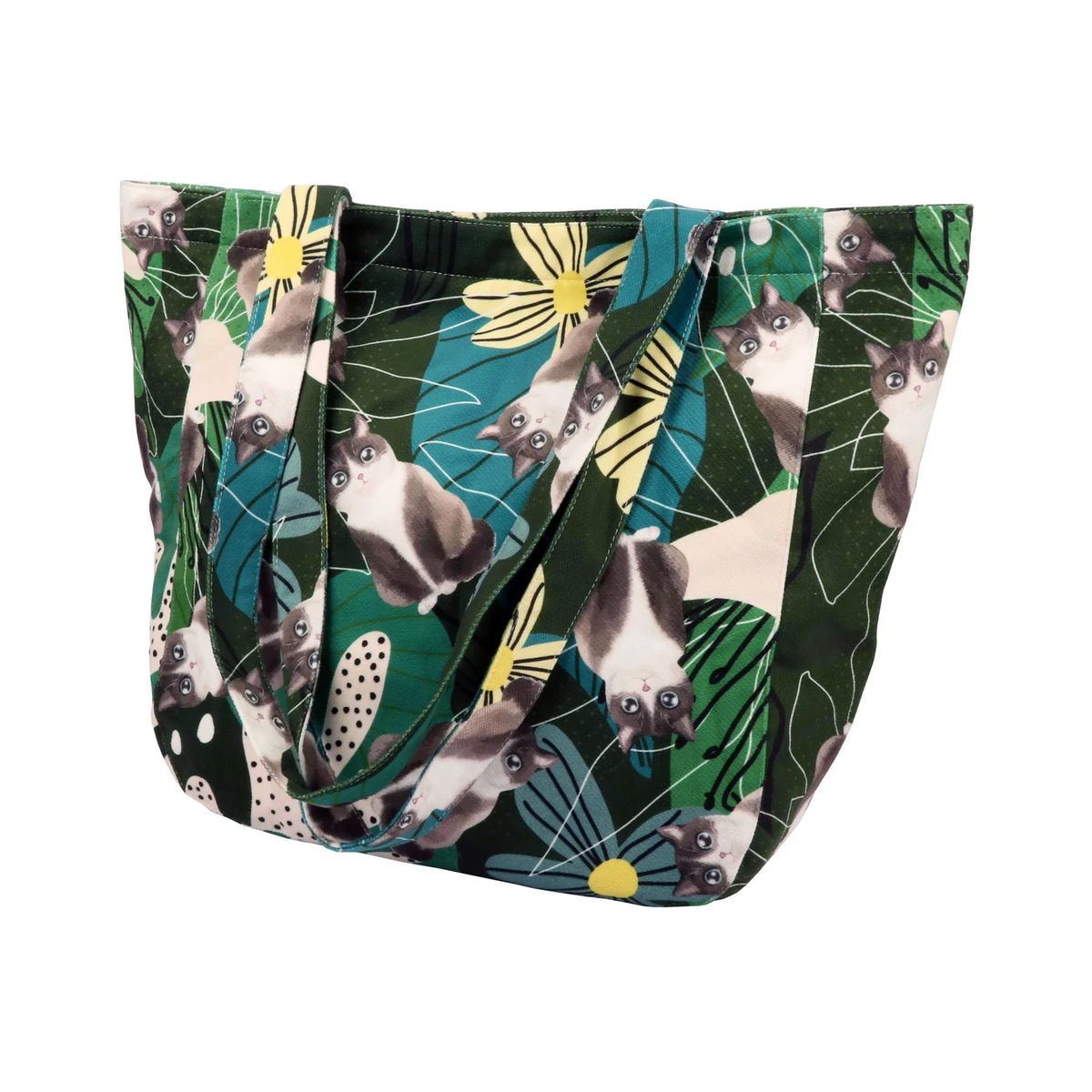 Shoulder Tote Bag - Lotus