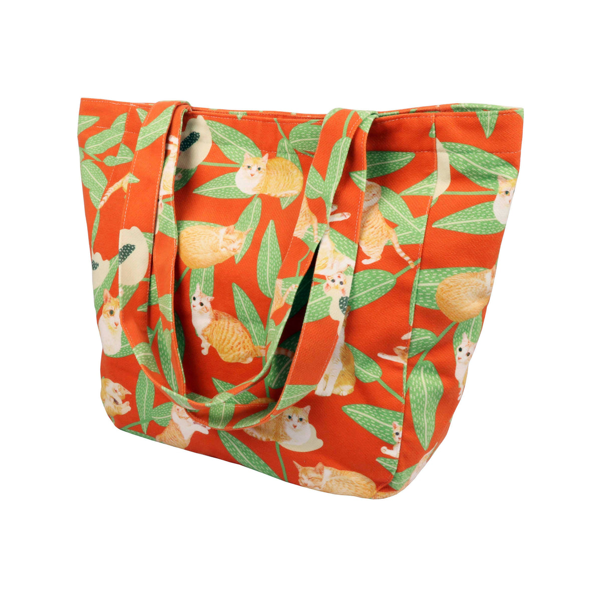 Shoulder Tote Bag - Bamboo Leaves