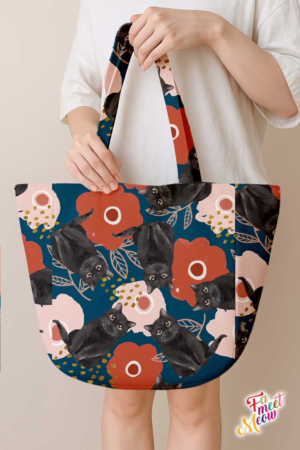 Shoulder Tote Bag - Bunga Raya